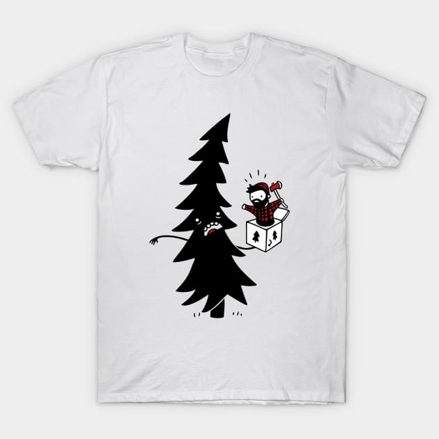 Lumberjack-In-The-Box T-Shirt by obinsun